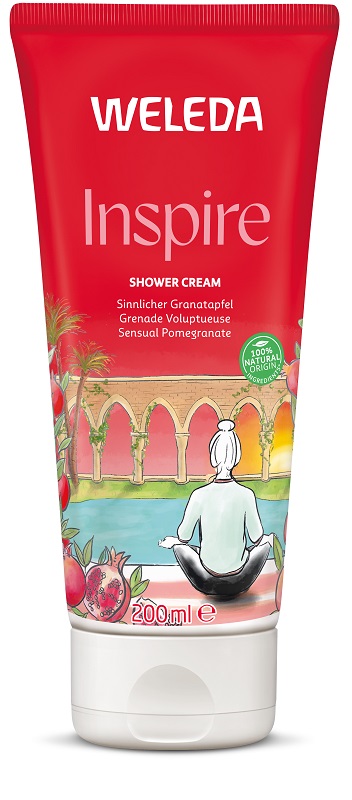 WELEDA INSPIRE DOCCIA CREMOSA MELOGRANO 200 ML - Farmacia Sant Anna SAS del Dott. Mariani Federigo