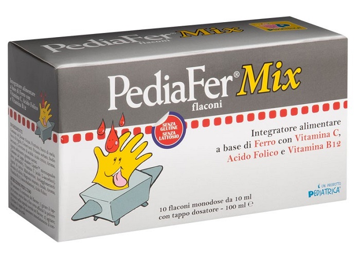 PEDIAFER MIX 10 FLACONI DA 10 ML - Farmacia Sant Anna SAS del Dott. Mariani Federigo