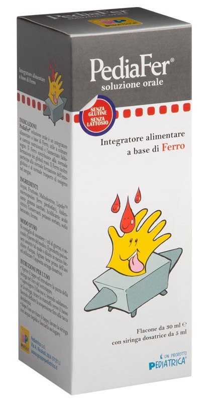 PEDIAFER SOLUZIONE ORALE 30 ML - Farmacia Sant Anna SAS del Dott. Mariani Federigo
