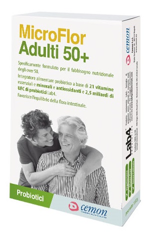 MICROFLOR ADULTI 50+ 30 CAPSULE - Farmacia Sant Anna SAS del Dott. Mariani Federigo