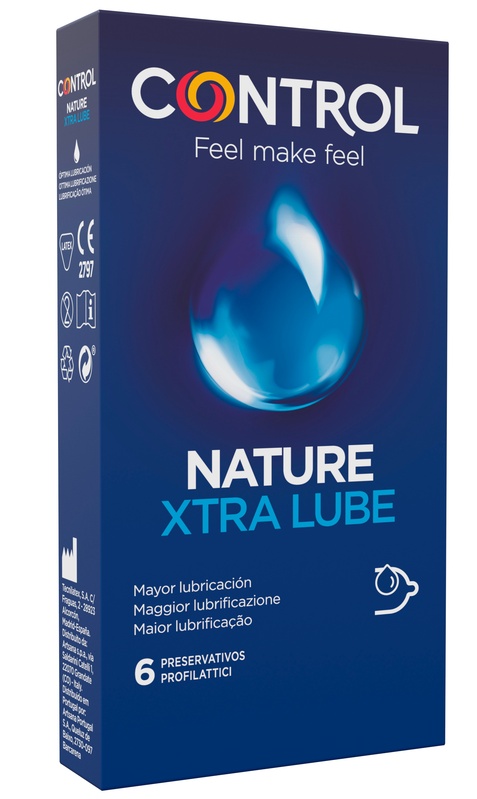 PROFILATTICO CONTROL NATURE 2,0 XTRA LUBE 6 PEZZI - Farmacia Sant Anna SAS del Dott. Mariani Federigo