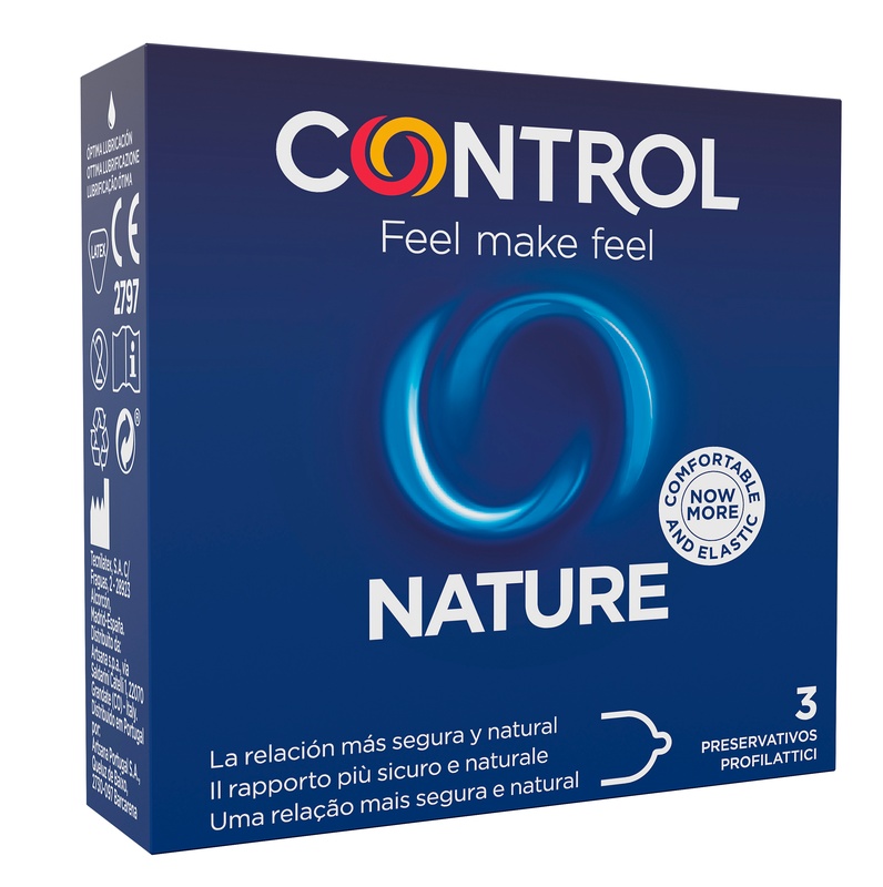 PROFILATTICO CONTROL NATURE 2,0 3 PEZZI - Farmacia Sant Anna SAS del Dott. Mariani Federigo