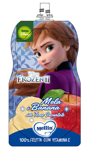 POUCH DISNEY FROZEN MELA BANANA 110 G - Farmacia Sant Anna SAS del Dott. Mariani Federigo