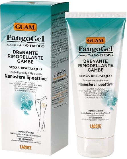 GUAM FANGOGEL DRENANTE RIMODELLANTE GAMBE 200 ML - Farmacia Sant Anna SAS del Dott. Mariani Federigo