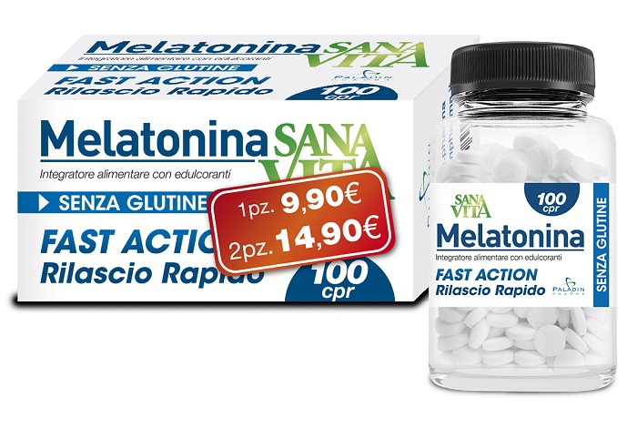 SANAVITA MELATONINA 100 COMPRESSE - Farmacia Sant Anna SAS del Dott. Mariani Federigo