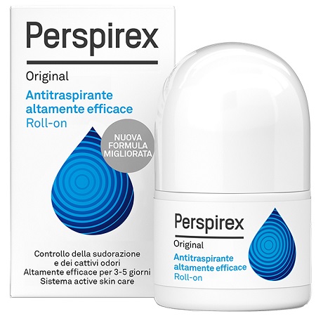 PERSPIREX ORIGINAL ANTITRASPIRANTE ROLL-ON DEODORANTE NUOVA FORMULA 20 ML - Farmacia Sant Anna SAS del Dott. Mariani Federigo