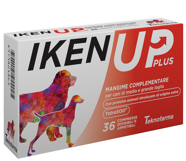 IKEN UP PLUS CANI MEDIA GRANDE TAGLIA SCATOLA 36 COMPRESSE - Farmacia Sant Anna SAS del Dott. Mariani Federigo