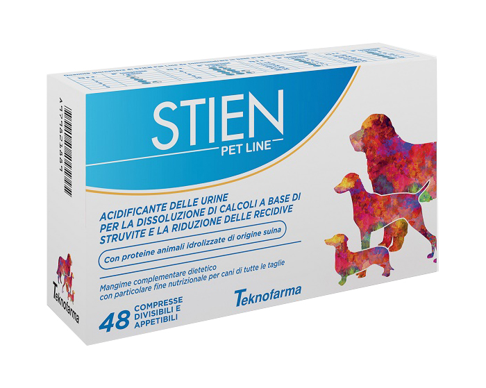 STIEN PET LINE CANI 48 COMPRESSE DIVISIBILI E APPETIBILI - Farmacia Sant Anna SAS del Dott. Mariani Federigo