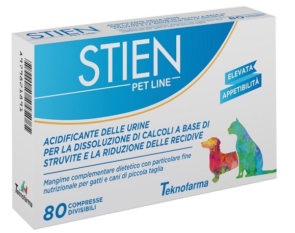 STIEN PET LINE GATTI/CANI PICCOLA TAGLIA 80 COMPRESSE DIVISIBILI - Farmacia Sant Anna SAS del Dott. Mariani Federigo