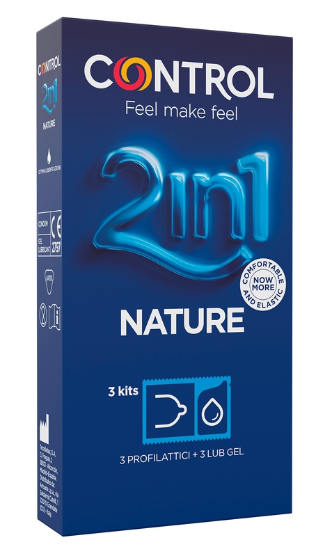 CONTROL 2IN1 NATURE 2,0 + NATURE LUBE 3+ 3 PEZZI - Farmacia Sant Anna SAS del Dott. Mariani Federigo