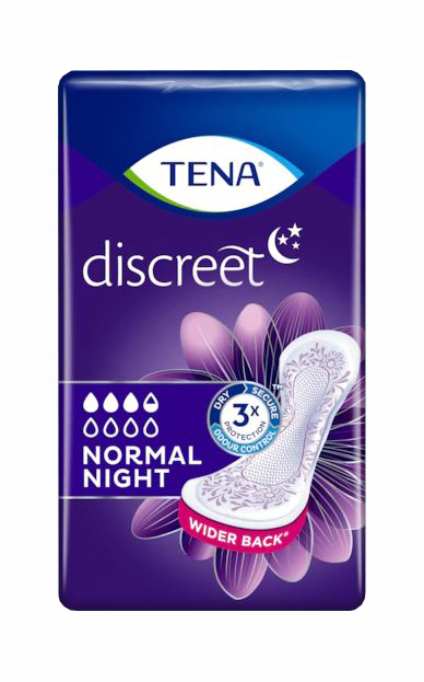 ASSORBENTE TENA DISCREET NORMAL NIGHT 10 PEZZI - Farmacia Sant Anna SAS del Dott. Mariani Federigo