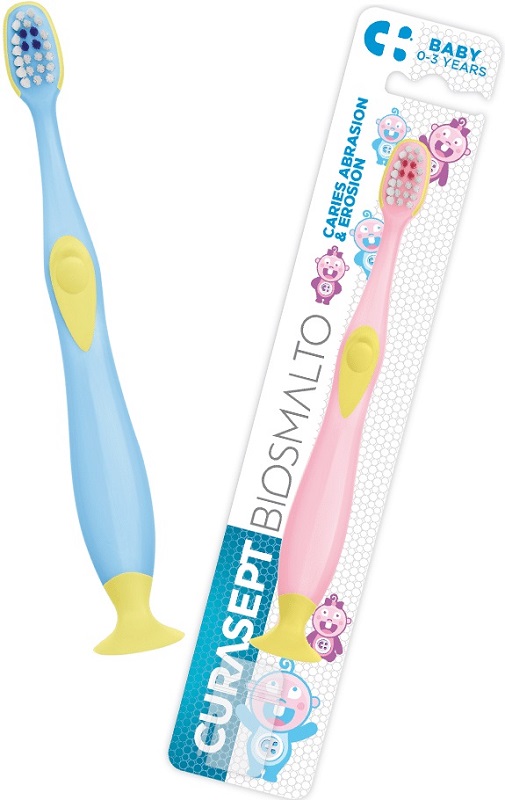 CURASEPT SPAZZOLINO BIOSMALTO BABY 0-3 ANNI - Farmacia Sant Anna SAS del Dott. Mariani Federigo
