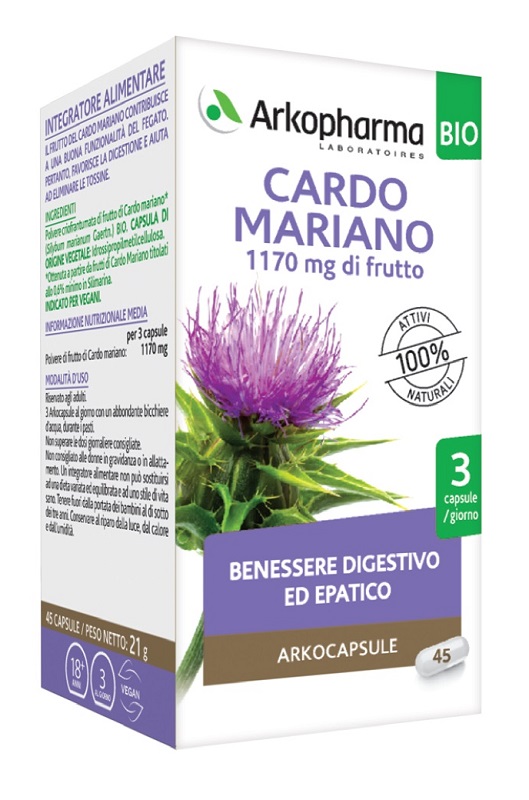 ARKO CAPSULE CARDO MARIANO 45 CAPSULE BIO - Farmacia Sant Anna SAS del Dott. Mariani Federigo