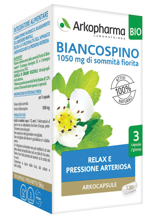ARKO CAPSULE BIANCOSPINO BIO 45 CAPSULE - Farmacia Sant Anna SAS del Dott. Mariani Federigo