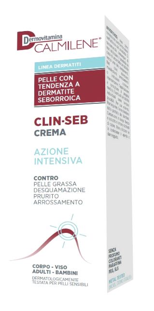 DERMOVITAMINA CALMILENE CLIN-SEB CREMA AZIONE INTENSIVA PER PELLE CON TENDENZA A DERMATITE SEBORROICA 50 ML - Farmacia Sant Anna SAS del Dott. Mariani Federigo