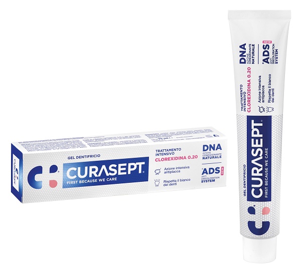 CURASEPT DENTIFRICIO 0,20 75 ML ADS+DNA - Farmacia Sant Anna SAS del Dott. Mariani Federigo
