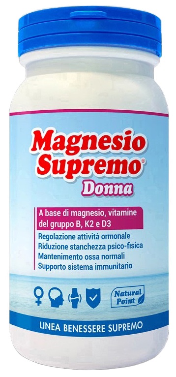 MAGNESIO SUPREMO DONNA 150 G - Farmacia Sant Anna SAS del Dott. Mariani Federigo