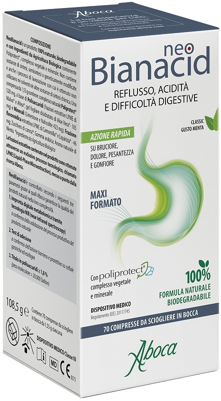 NEOBIANACID 70 COMPRESSE MASTICABILI - Farmacia Sant Anna SAS del Dott. Mariani Federigo