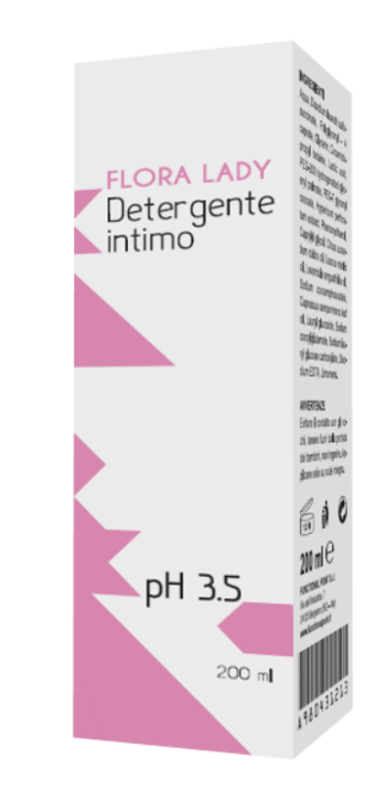 FLORA LADY DETERGENTE INTIMO PH 3,5 200 ML - Farmacia Sant Anna SAS del Dott. Mariani Federigo