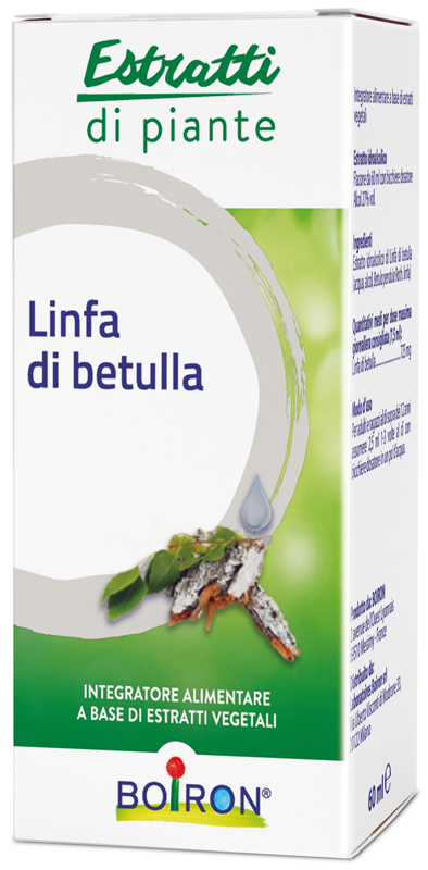 LINFA DI BETULLA SEVE DE BOULEAU BOIRON ESTRATTO IDROALCOLICO 60 ML - Farmacia Sant Anna SAS del Dott. Mariani Federigo