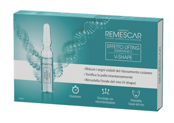 REMESCAR EFFETTO LIFTING ISTANTANEO V-SHAPE 5 FIALE X 2 ML - Farmacia Sant Anna SAS del Dott. Mariani Federigo