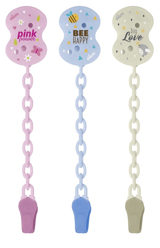 CHICCO CLIP CON CATENELLA MIXED COLORS NEW 2020 - Farmacia Sant Anna SAS del Dott. Mariani Federigo