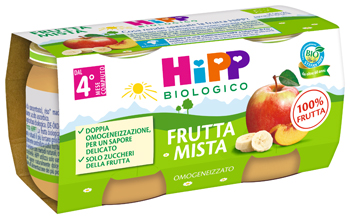 HIPP BIO OMOGENEIZZATO FRUTTA MISTA 2X80 G - Farmacia Sant Anna SAS del Dott. Mariani Federigo