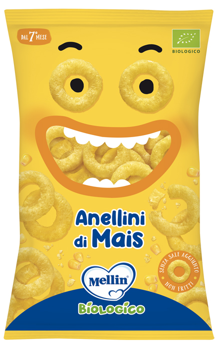 MELLIN SNACK BIO ANELLINI MAIS 15 G - Farmacia Sant Anna SAS del Dott. Mariani Federigo
