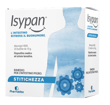 ISYPAN STITICHEZZA MACROGOL 4000 20 BUSTINE 10 G - Farmacia Sant Anna SAS del Dott. Mariani Federigo
