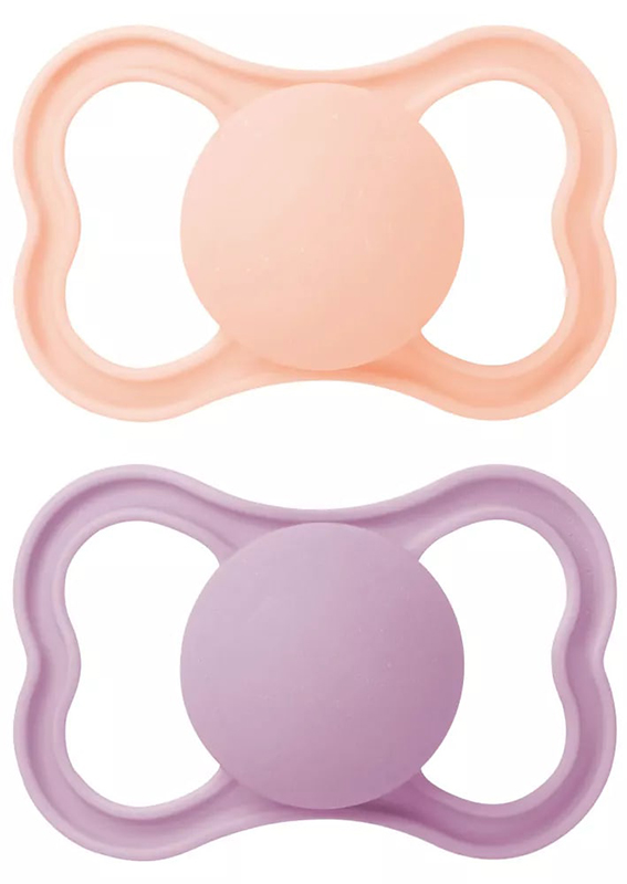 MAM AIR SUCCHIETTO 16+ MESI SILICONE FEMMINA 2 PEZZI - Farmacia Sant Anna SAS del Dott. Mariani Federigo