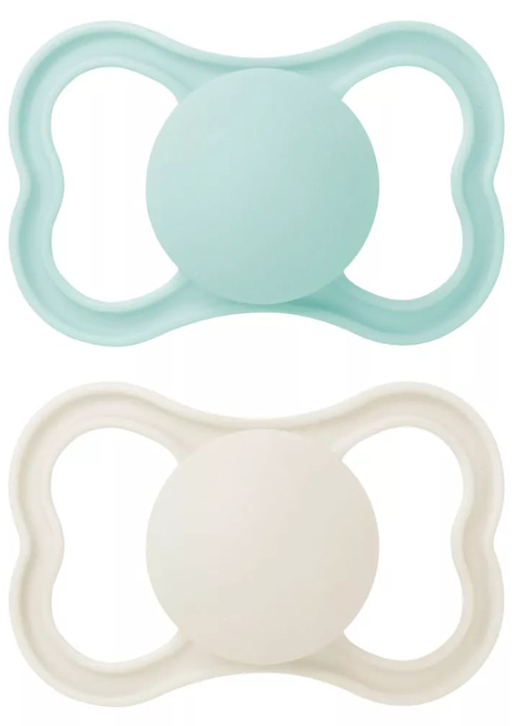 MAM AIR SUCCHIETTO 6+ MESI SILICONE NEUTRO 2 PEZZI - Farmacia Sant Anna SAS del Dott. Mariani Federigo