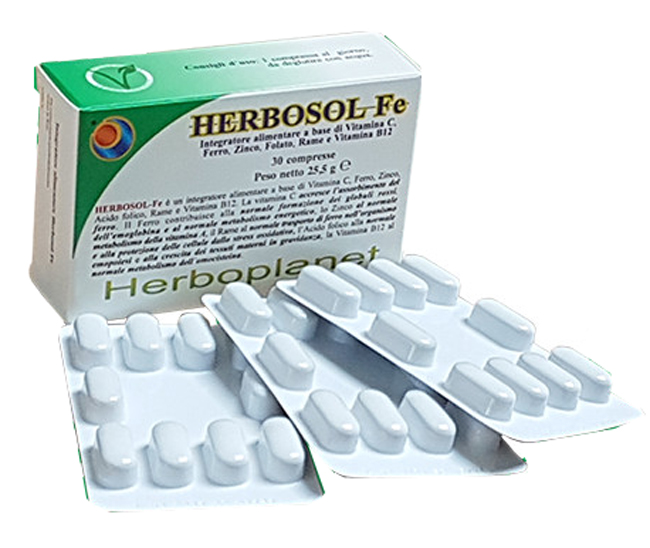HERBOSOL FE 30 COMPRESSE - Farmacia Sant Anna SAS del Dott. Mariani Federigo
