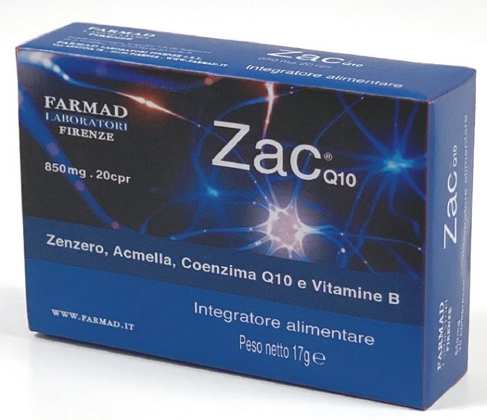 ZAC Q10 20 COMPRESSE - Farmacia Sant Anna SAS del Dott. Mariani Federigo