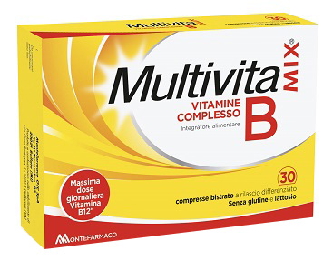 MULTIVITAMIX VIT COMPLESSO B 30 COMPRESSE BISTRATO - Farmacia Sant Anna SAS del Dott. Mariani Federigo