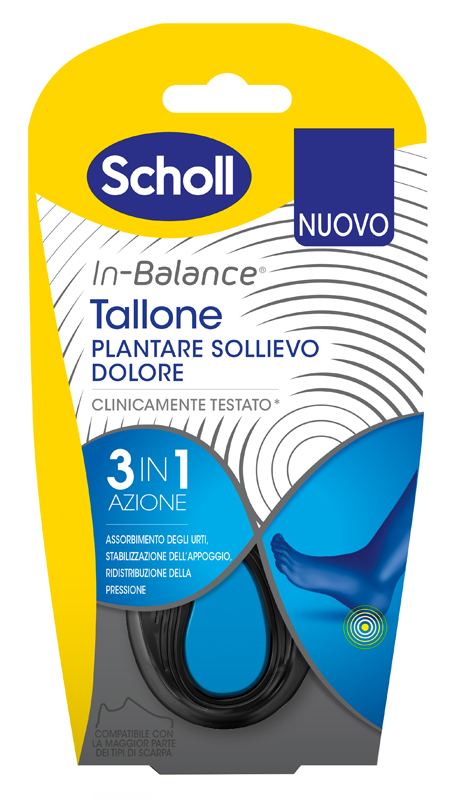SCHOLL PLANTARE TALLONE M 2 PEZZI - Farmacia Sant Anna SAS del Dott. Mariani Federigo