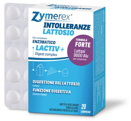 ZYMEREX INTOLLERANZE LATTOSIO 20 COMPRESSE RIVESTITE - Farmacia Sant Anna SAS del Dott. Mariani Federigo