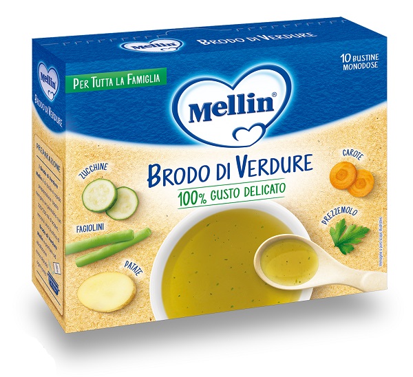 MELLIN BRODO DI VERDURE 10 X 8 G - Farmacia Sant Anna SAS del Dott. Mariani Federigo