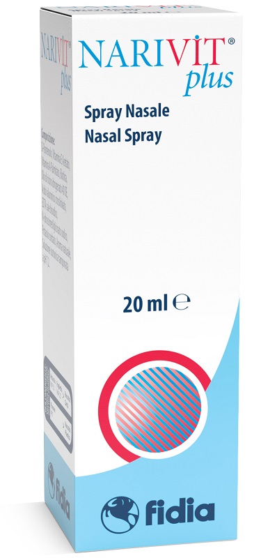 NARIVIT PLUS SPRAY NASALE 20 ML CON ACIDO IALURONICO CROSS-LINKATO D-PANTENOLO BIOTINA VITAMINA E VITAMINA E - Farmacia Sant Anna SAS del Dott. Mariani Federigo