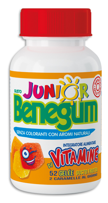 BENEGUM JUNIOR GELEE VITAMINE 52 CARAMELLE - Farmacia Sant Anna SAS del Dott. Mariani Federigo