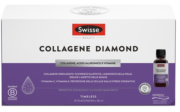 SWISSE COLLAGENE DIAMOND 10 FLACONCINI DA 30 ML - Farmacia Sant Anna SAS del Dott. Mariani Federigo