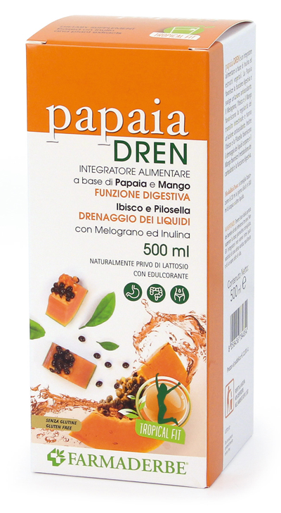 PAPAIA DREN 500 ML - Farmacia Sant Anna SAS del Dott. Mariani Federigo