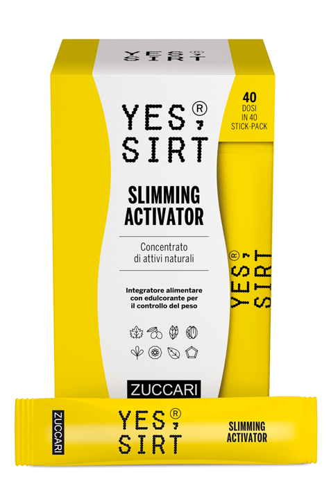 YES SIRT SLIMMING ACTIVATOR 40 STICKPACK DA 2,5 G - Farmacia Sant Anna SAS del Dott. Mariani Federigo
