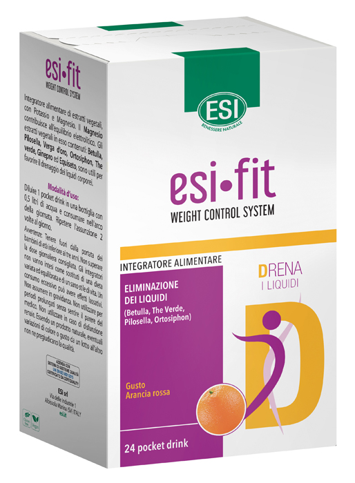 ESI FIT DRENA 24 POCKET DRINK - Farmacia Sant Anna SAS del Dott. Mariani Federigo