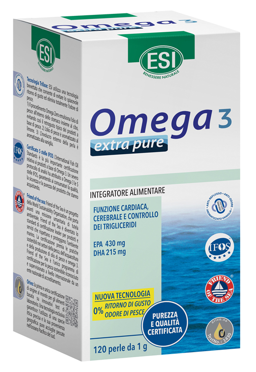 ESI OMEGA 3 EXTRA PURE 120 PERLE - Farmacia Sant Anna SAS del Dott. Mariani Federigo