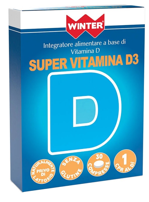 WINTER SUPER VITAMINA D3 30 COMPRESSE - Farmacia Sant Anna SAS del Dott. Mariani Federigo