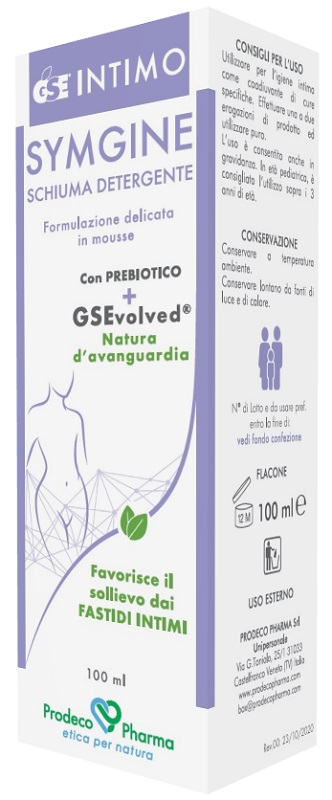 GSE INTIMO SYMGINE SCHIUMA DETERGENTE 100 ML - Farmacia Sant Anna SAS del Dott. Mariani Federigo