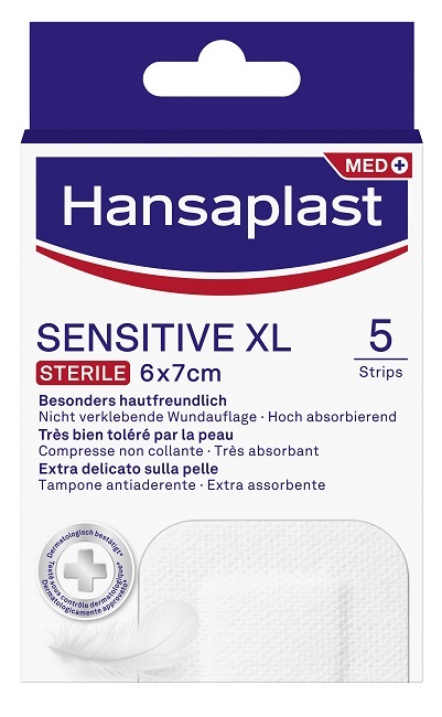 CEROTTO HANSAPLAST SENSITIVE XL 5 PEZZI - Farmacia Sant Anna SAS del Dott. Mariani Federigo