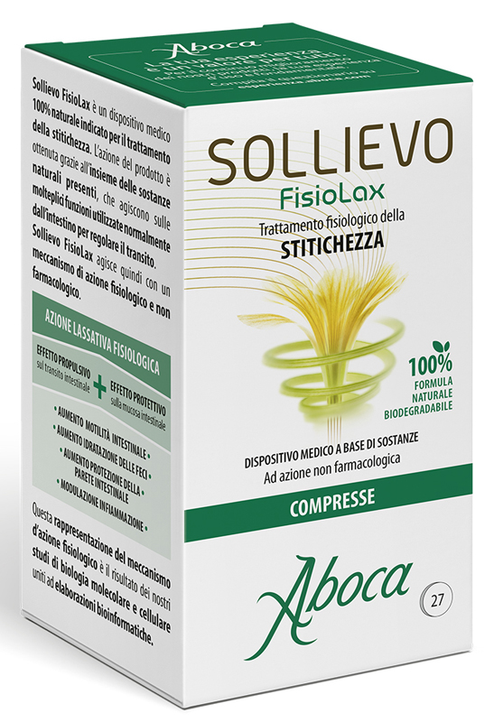 SOLLIEVO FISIOLAX 27 COMPRESSE - Farmacia Sant Anna SAS del Dott. Mariani Federigo