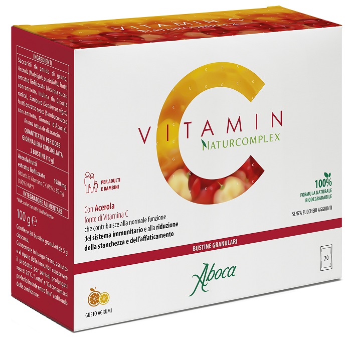 VITAMIN C NATURCOMPLEX 20 BUSTINE - Farmacia Sant Anna SAS del Dott. Mariani Federigo