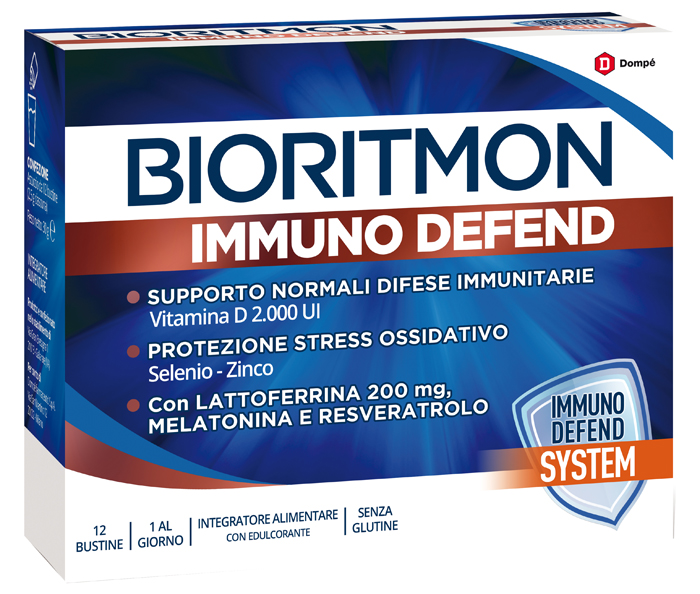 BIORITMON IMMUNO DEFEND 12 BUSTINE - Farmacia Sant Anna SAS del Dott. Mariani Federigo